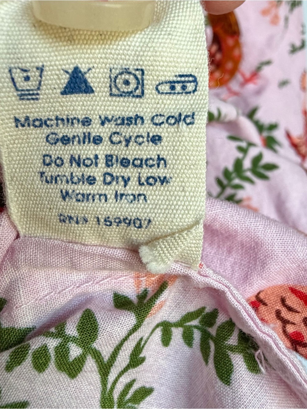 Printfresh Hen House Chicken Orchard Pajama Top Sz M Pink Organic Cotton Cottage - Picture 14 of 16